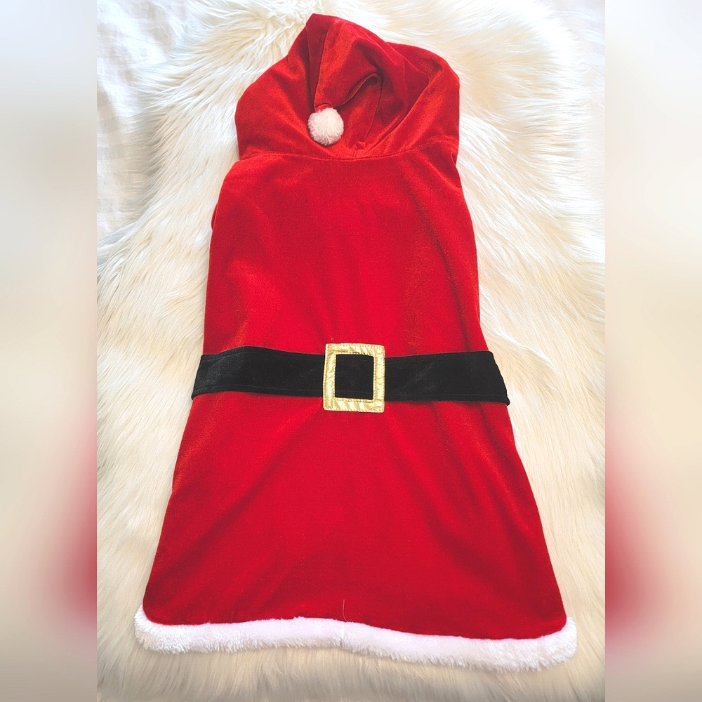 🌴 NWOT Dog Santa Outfit XL 🎅